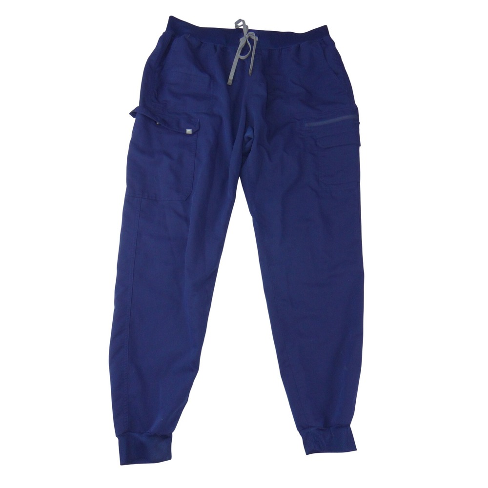 Fabletics Scrub Joggers Royal Blue Cargo Athletic Pants XXL 1X GJ2500502-4870